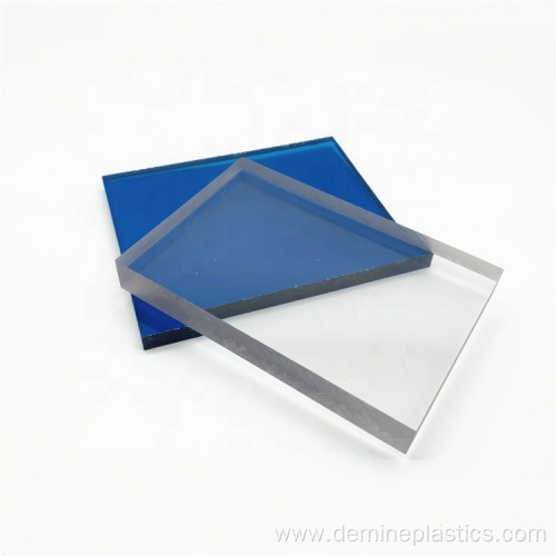 Hard solid polycarbonate sheet high impact resistant sheet